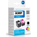 Μελάνι Συμβατό KMP H162V Promo Pack BK/Color for HP C2P05AE/C2P07AE