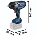 Μπουλονόκλειδο Bosch GDS 18V-1000 Professional Cordless Impact Driver