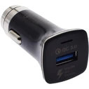 Φορτιστής Αυτοκινήτου 2GO 12V/24V-Black Univ. USB Quick-Ch