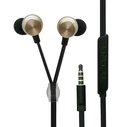 Handsfree Ακουστικά 2GO In-Ear Stereo "Luxury" - gold Zipper-Style