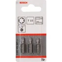 Σετ Μύτες Bosch 3pcs. Screwdriver Bits T15 XH 25mm