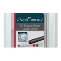 Μύτες Μηχανικών Μολυβιών Pica BIG DRY Refills FOR ALL Red/Graphite/White - SB