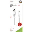 Καλώδιο USB 2GO Apple Lightning 1m White