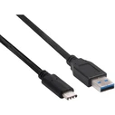 Καλώδιο USB Club3D 3.1 Typ C <> Typ A PowerDeliv. 1m St/St retail