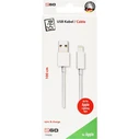Καλώδιο USB 2GO - white - 100cm for Apple Lightning