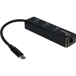 USB Hub Inter-Tech LAN- Argus IT-410