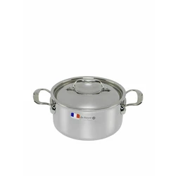 Κατσαρόλα De Buyer Affinity Saucepot Stainless Steel with lid 20 cm