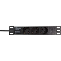 Πολύπριζο LogiLink Steckdosenleiste 10" triple without on/off switch