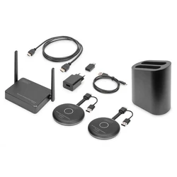 Wireless Extender Digitus - 2 Transmitters + 1 Receiver - 802.11a, 802.11b/g/n, 802.11ac