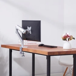 Βάση Monitor Logilink adjustable arm - for LCD display/ curved