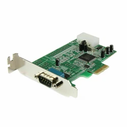 Κάρτα Δικτύου PCIe StarTech 1 Port Low Profile Native RS232 with 16550 UART (PEX1S553LP) - RS-232