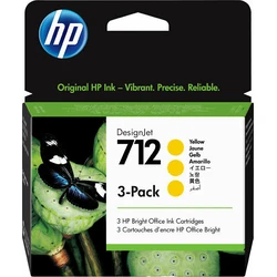 Μελάνι HP 712 - 3-pack - yellow - original - DesignJet