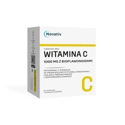 Συμπλήρωμα Διατροφής Novativ Vitamin C 1000 mg with bioflavonoids, capsules,60 pcs.