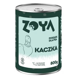Υγρή Τροφή Σκύλων Zoya Duck 800g