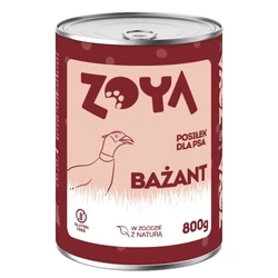 Υγρή Τροφή Σκύλων Zoya Pheasant 800g