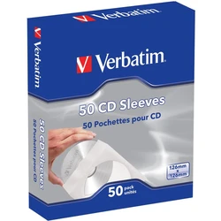 Θήκη CD/DVD Verbatim Paper Pack of 50