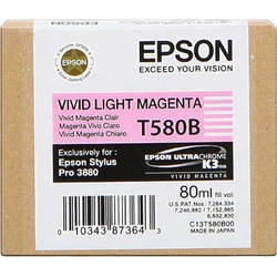 Μελάνι Epson vivid light magenta T 580 80 ml T 580B