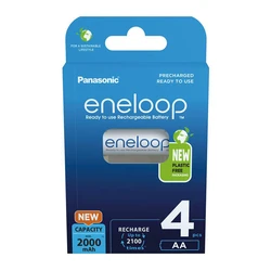 Επαναφορτιζόμενες Μπαταρίες Eneloop Panasonic BK-3MCDE/4BE AA 2000mAh 4pcs.
