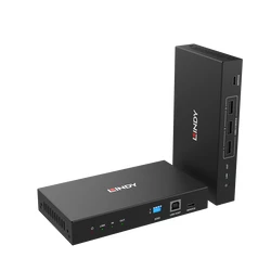 Lindy Επεκτατής KVM HDMI οπτικών ινών 5 km 4K60 USB 2.0 RS-232 & IR (39366)
