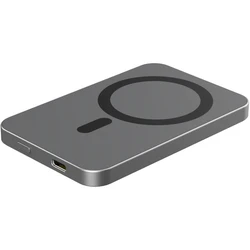 Power Bank Realpower PB-5000 MAG Gray 5.000mAh