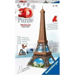 Παζλ 3D Ravensburger Mini: Eiffel (54pcs) (12536)