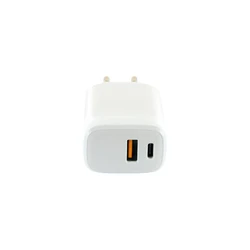 Φορτιστής Πρίζας Schwaiger 230V LadeSchnell USB/TypC White