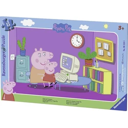 Παζλ Ravensburger Frame Peppa The Ping (15pcs) (06123)