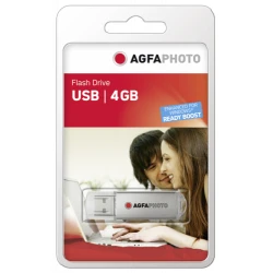 USB Flash 4GB AgfaPhoto Silver USB 2.0