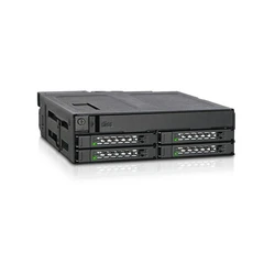 Πλαίσιο Για Σκληρούς Δίσκους Backplane IcyDock 4x6,3cm SATAI-III in 1x5,25" HDD/SSD black retail