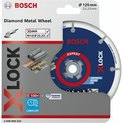 Δίσκος Κοπής Bosch X-LOCK Dia Cutting Disc 125x22.23mm