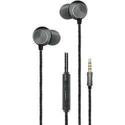 Handsfree Ακουστικά 2GO In-Ear Stereo "Deluxe" - Black / anthracite