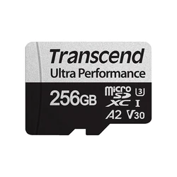 Κάρτα Μνήμης microSD 256GB Transcend SDXC USD340S w/Adapter