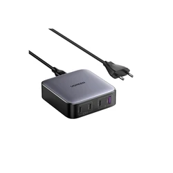 Φορτιστής Πρίζας Ugreen Nexode 1*USB-A + 3*USB-C 100W Desktop Fast Charger Black