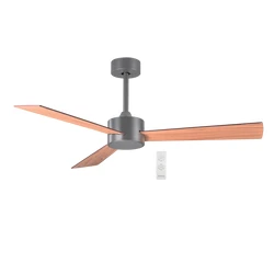 Ανεμιστήρας Οροφής Primo 52'' PRCF-80619 Γκρι-Καφέ Με Τηλεχειριστήριο