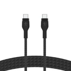 Καλώδιο USB Belkin Flex USB-C/USB-C till 60W 1m, black CAB011bt1MBK