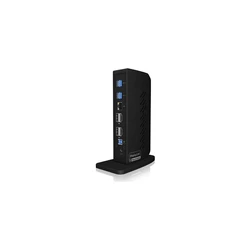 Docking Station IcyBox 6x USB 3.0 + 2xDP, 2xHDMI+1GBLAN