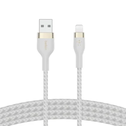 Καλώδιο USB Belkin Flex Lightning/USB-A 2m white CAA010bt2MWH