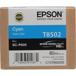 Μελάνι Epson cyan T 850 80 ml T 8502
