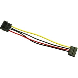 Αντάπτορας Inter-Tech 1x Molex to 1x SATA Power 0,15m
