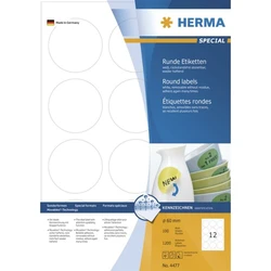 Ετικέτες Herma Removable Round 60 100 Sheet DIN A4 1200 pcs. 4477