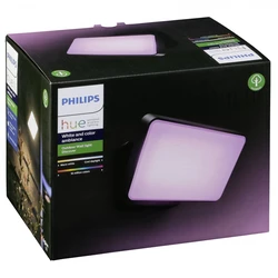 Επιτοίχιο Εξωτερικό Φωτιστικό Philips Hue Discover LED Floodlight black
