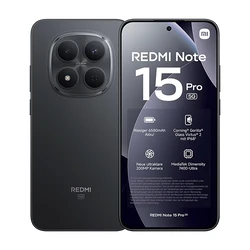 Smartphone Xiaomi Redmi Note 15 Pro 5G Dual Sim 8GB Ram 512GB - Black