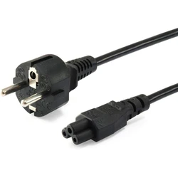 Καλώδιο Τροφοδοσίας Equip IEC Schuko -> C5 3m M/F Black