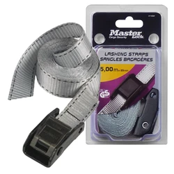 Ιμάντας Αποσκευών Αυτοκινήτου Master Lock grey Lashing with Zamac Buckle 5m 3112EURDAT