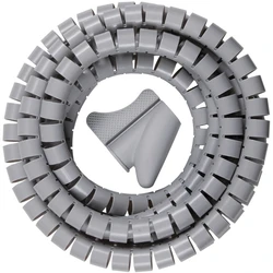 Σετ Τακτοποίησης Καλωδίων Brennenstuhl Spiral Hose grey