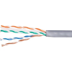 Καλώδιο Δικτύου Equip Cat6 U/UTP 4P23 100.00m Gray LSZH