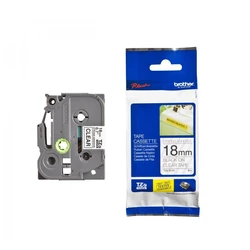 Ταινία Ετικετογράφου Brother Tape P-Touch TZe-S141 - 18mm x 8mm - Black on Clear
