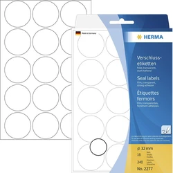 Ετικέτες Herma Seal transparent 32 16 Sheets 111x170 240 pcs. 2277