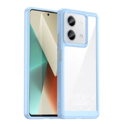 Θήκη Κινητού Hurtel Outer Space With Gel Frame - Xiaomi Redmi Note 13 5G - Blue