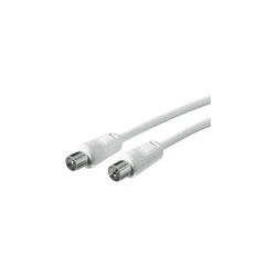 Καλώδιο Κεραίας Schwaiger 90 dB IEC-Ste -> Bu 5,0m White